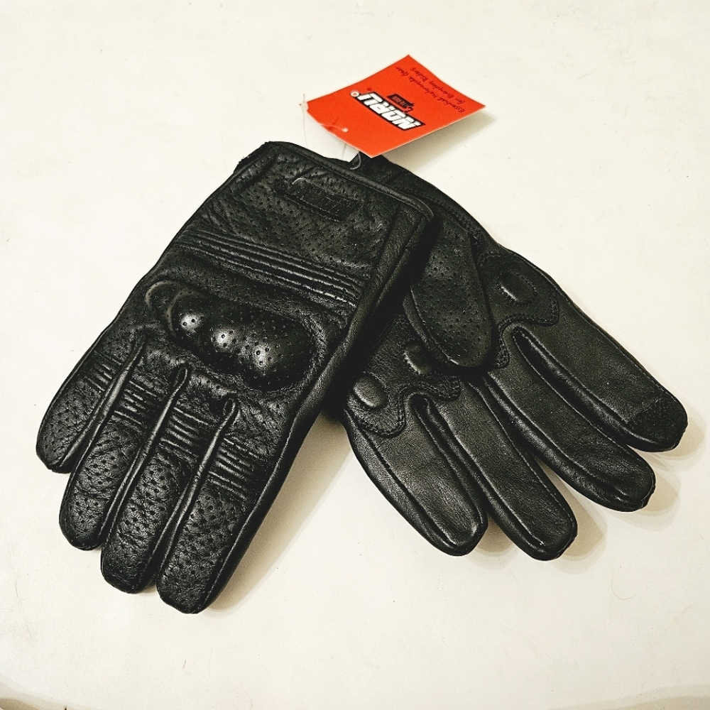 Noru Riding Leather Gloves Size L Motorcycle